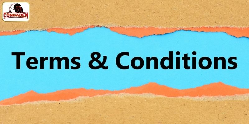 Quy định về nạp - rút tại CONGADEN